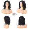 Sentetik peruklar kadınlar için örgülü peruk 10 inç ombre siyah sarışın kıvırcık dreadlock peruk sentetik Afrika sahte locs tığ işi bükülme saç kısa perukları hkd230818