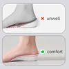 Shoe Parts Accessories Arch Support Height Increase Insoles Half Pads Orthopedic Breathable Memory Foam 7 Points Lifts Flat Feet 230817