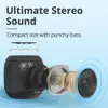 Microphones T7 Mini Portable S er with TWS Bluetooth 5 3 Balanced Bass IPX7 Waterproof for All Phone Outdoor 230816