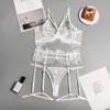 Set sexy lingerie lingerie de sous-vêtements sexy en dentelle creux