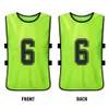 Outdoor T-Shirts 6PCS12PCS Adults Kids Quick Drying Basketball Football Jerseys Soccer Vest Pinnies Practice Team Training Sports Vest Team 230817