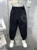 Men's Pants Summer Black Cotton Linen Sweatpant Simple Solid Color Outdoor Jogging Fashionable Loose Street Trousers Brand Clothing