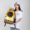 学校のバッグ14色のカプセルペットバッグバックパック通気性スペースsac de Transport Pour Chat Waterproof TravelerKnapsack230817