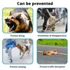 Köpek yakaları 1 adet evcil hayvan koşumları, çekiş ipi yansıtıcı naylon zincir anti -çarpışma küçük ve orta ölçekli dizginler