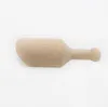 Mini scoop en bois toaspoon petit sel pelle salle de bain saline cuillère lait de lait de poudre