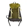 Рюкзак Корея модная модная высокая емкости для кемпинга, пакетная сумка, качалка, контрастная цветовая шнурки Y2K Travel Mochila