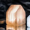 Jewelry Pouches Gypsum Selenite Ore Induction Led Nightlight Rechargeable Clap Lamp Bedroom Bedside Sleeping Creative House Small Table