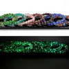 Bracelet bracelet pour femmes luminaire lueur dans les perles noires charme bijoux cadeaux de la mode des femmes