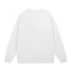 Mäns plus -hoodies tröjor Sweatshirts nya AOP Jacquard Letter Printing Sticked tröja Anpassad Jacquard Stickmaskin Förstorad detalj Rund halströja T1V29