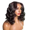 Wig Women's Short Curly Hair, Split Nero Curly Cely, Chimical Fibra Alta temperatura Copertura di seta Wig 230818