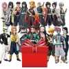 Blind Box Demon Slayer Figure Kimetsu No Yaiba Mystery Box Blind Box Prezent anime dla animatora Nezuko Zenitsu Figure Lucky Box Tajemniczy 230818