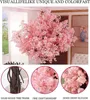 Decorative Flowers Artificial Cherry Blossom Trees Handmade Light Pink Tree Indoor Outdoor Home Office Party Wedding Decor (5FT Tall/1.5M)