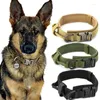 Colliers de chien Ligot tactique Nylon Durable Pet Elastic Corde à ceinture extérieure rétractable
