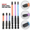 Screwdrivers 65mm 110mm 150mm Special Slotted Cross Screwdriver Bit Nutdrivers FPH1 FPH2 FPH3 For Socket Switch Power Electrician Power Tool 230817