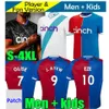 4XL 23 24 Palace Soccer Jerseys 2023 2024 Guehi Olise Kouyate Crystals J.Eew Schlupp Mateta Chlupp Palace Maillots de Foot Edouard Schlupp Men Shirts