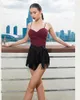 Wear Stage Wear Dance Women Women Women Rumba Samba Cha-Cha Dancing Fringe Dress Dress Black Nappel Hip Scarf Pract Practice