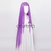 Syntetiska peruker ccutoo 120 cm syntetiskt hår öde Stay Night Rider Servant Medusa Cosplay Wigs Long Beauty Tips +Wig Cap HKD230818