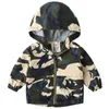 Jackets CROAL CHERIE Spring Windbreaker for Girls Boy Camouflage Childrens' Jacket Baby Toddler Kids Coat Teen Child Bomber 230818