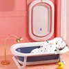 Siedzenia wanny do kąpieli Baby Shower wanna Składanie dużych rozmiarów wannie siedzą i leżą lata nowonarodzone produkty do kąpieli mata do kąpieli i kąpiel R230818