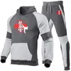 Herren -Trainingsanzüge Kyokushin Karate 2023 Männer Marke Mode Sets Casual Pullover Tracksuit 2 Stück Hoodies Sweatshirts Jogginghosen Anzug