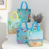 Torby do przechowywania 8 szt. Torba zakupów plażowych Hawajska impreza Favours Prezent bez tkaniny Tropical Goodie Treat Tote Luau Holiday Bankiet