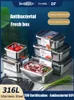 Bottles Jars Fresh Box 316 Stainless Steel Food Grade Sealed Lunch Refrigerator Storage Bento Kitchen Organizer 230816