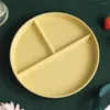 Plates Micro-wave Oven Environmental Friendly Portable Practical Reusable Simple Household Dinner Plate Durable Fashion Kitchen Safety