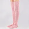 Women Socks Womens Warm Knitted Thigh High Boot Extra Long Winter Stockings Over Knee Skin-Friendly