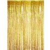 Christmas Decor Party Decoration Metallic Tinsel Foil Fringe Curtains for Party Photo Backdrop Wedding Birthday