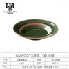 Platen Japan geïmporteerd Underglaze Color Beauty Noki Western Plate Italiaans Ceramic AFILAAR HUISHOUD HOGELIJKE STEAK