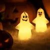 Autres fournitures de fête d'événement 5 / 10pcs Halloween Decorative Ghost Lampe Bureau Home Indoor Hanging Halloween Atmosphère Ghost Miniature Ornement Gift For Kids 230817