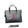 Designer tote bag valigette di lusso uomo borsa per computer borsette di moda in pelle cravatta marcata a tracolla di grandi dimensioni borsetta di lusso