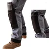 Men's Pants Cargo Men Workwear Multi-Pocket Outdoor Hiking Joggers Work Trousers With Knee Pads Tactical