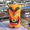 Multi-Style Inflatable Tiki Stump Tiki Statue Model 3D Face with Free Air Blower for Party Decoration or Carnival