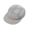 Caps à balle Mesh à séchage rapide japonais pour hommes outils respirants extérieurs de cinq pages Cap de baseball Summer Sunshade Camping Hats