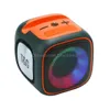 Haut-parleurs portables TG359 Bluetooth en haut-parleur Bluetooth LED LED RGB Square Phone Seck Tws Connect FM U-Disk TF Carte Subwoofer Stereo Han Dhev8