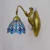 Wall Lamp Reading Antique Bathroom Lighting Crystal Sconce Wireless