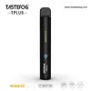 Tastefog Tplus 800 퍼프 미니 일회용 포드 vape 키트 4ml 11 플라보