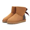 Tasman Slipper Women Australia Boots Boots Зимний мех скользит лодыжка снежного ботинка Uggse Классический мини -лодыжка с половиной колена черно -розовый красно -серой коричневый угли