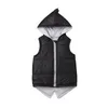 Waistcoat Fashion Kid Girl Boy Dinosaur Waistcoats Hoodie Jacket Coat Winter Warm Outerwear 1-7Y 230817