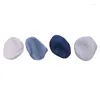 Decorative Figurines 500Pcs Silk Petals Dusty Blue Navy Flower For Wedding Basket Aisle Scatter Dinner Table Party