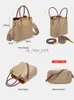 ToEs Summer Top 2023 Zency Echte lederen bucket Bag voor vrouwen veelzijdige handtas lederen draagtas hoog sense sense crossbody tas hkd230818