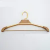 Hangers 5 stks verbreden kleding voor zware jas kleding anti-slip hangende slaapkamer garderobe organisator rek aluminium legering opslag