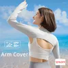 Gentiers 1pcs Haut-qualité du bras Couvercle de glace Glace Silk Silk Protection solaire au soleil UV Sleep Sleep Long Nive