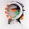 Autre épreuve de fête d'événement Supplies Halloween Wreath Wath Moon Ghost Ghost Christmas Pendant Porte de porte Burlaps Jackolantern Home Decoration 230817