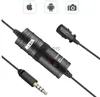 Microfoons Boya MM1 M1 Studio Mic Lavalier Mini Microfoon voor iPhone Nikon DSLR Camera PC Telefoon Vlog Video Gaming Living HKD230818