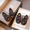 Sneakers Kinderschoenen Simple Bow RoundToe 2023 Nieuwe zachte ademende loafers Leuke kinderen schoenen Groot -Brittannië Stijl Casual schoenen Niet -slip platte J230818