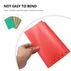 Strony A4 Binder Dylidery Etykiety Foldery Plastikowe zakładki Kolorowy notebook kolorowy
