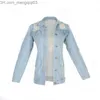 Damesjassen groothandel- dames jassen 2016 dames denim jas uit het verslagje jeans jas klassieke mode causale jeans jassen jas maat m-5xl z230818