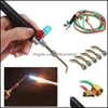 Другие 5 советов в коробке Micro mini Gas Little Torch Welding Spering Kit Copper и алюминиевые украшения для ремонта